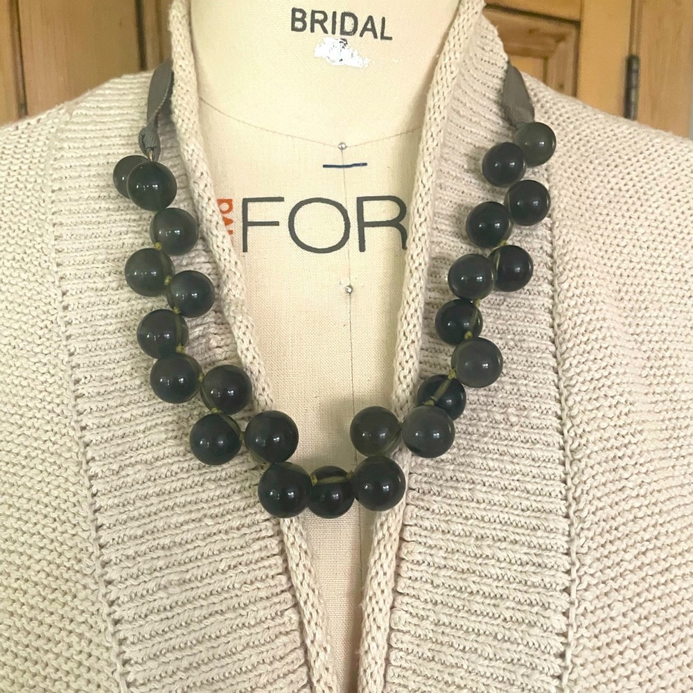 J.Crew Glass Bead necklace  Excellent condition